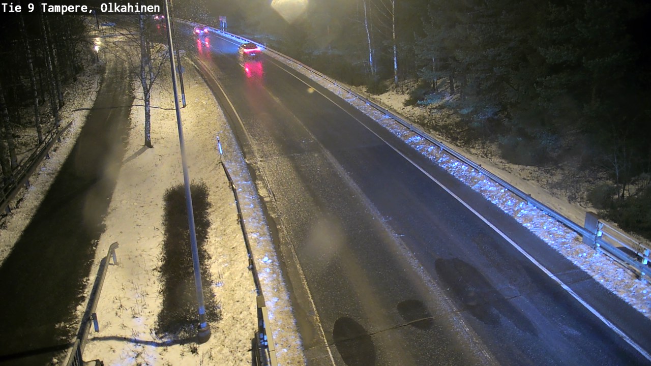 Weather Camera Image Väg 9 Tammerfors, Olkahinen, Tampere, Pirkanmaa