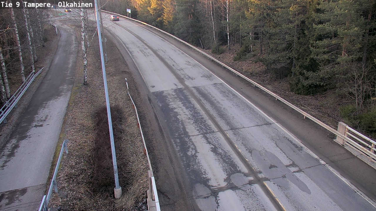 Weather Camera Image Road 9 Tampere, Olkahinen, Tampere, Pirkanmaa