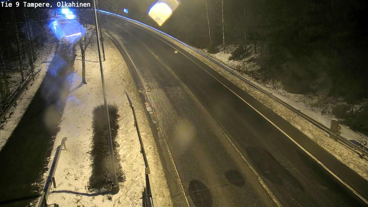 Weather Camera Image Väg 9 Tammerfors, Olkahinen, Tampere, Pirkanmaa