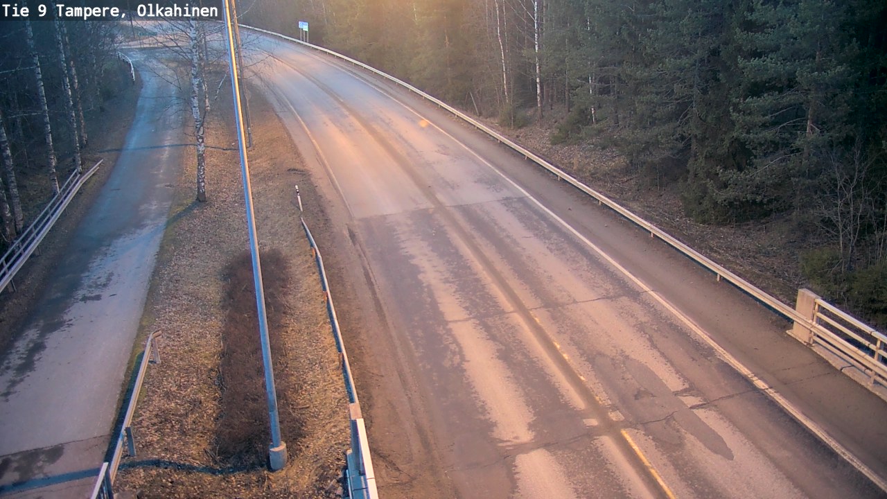 Weather Camera Image Road 9 Tampere, Olkahinen, Tampere, Pirkanmaa