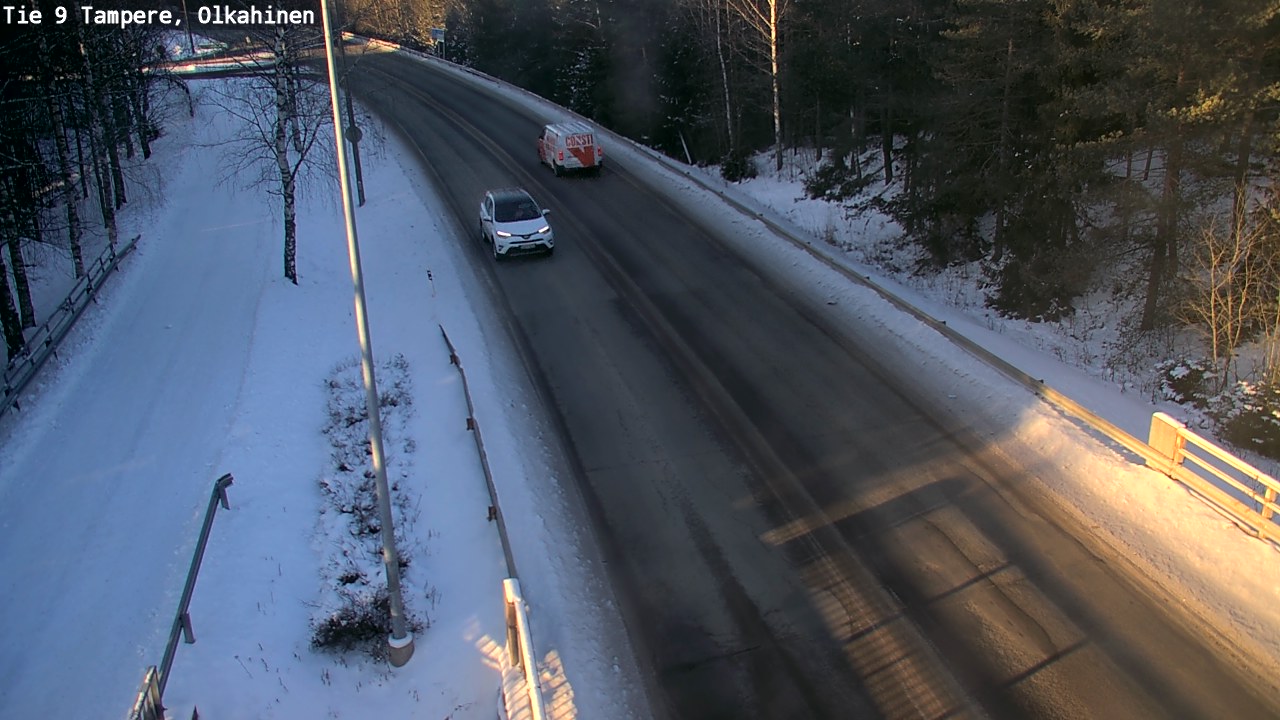 Weather Camera Image Road 9 Tampere, Olkahinen, Tampere, Pirkanmaa