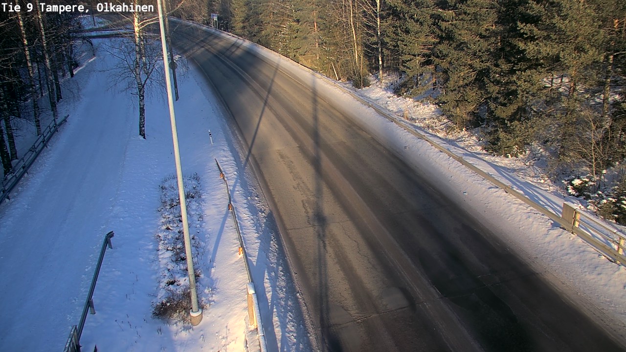 Weather Camera Image Road 9 Tampere, Olkahinen, Tampere, Pirkanmaa