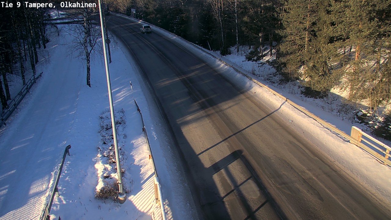 Weather Camera Image Road 9 Tampere, Olkahinen, Tampere, Pirkanmaa