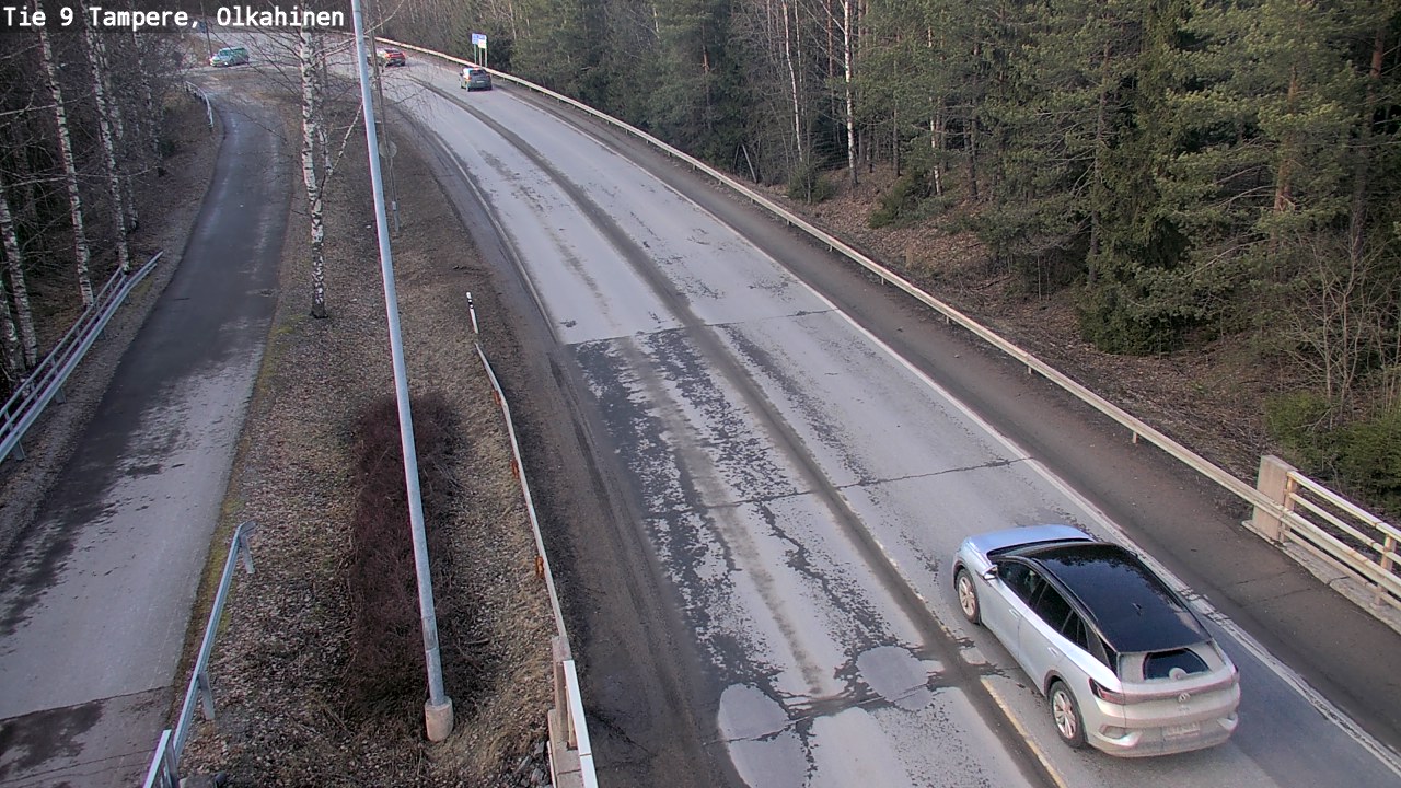 Weather Camera Image Road 9 Tampere, Olkahinen, Tampere, Pirkanmaa