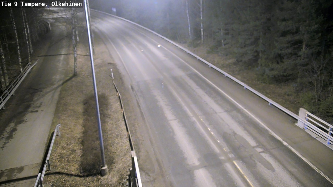 Weather Camera Image Road 9 Tampere, Olkahinen, Tampere, Pirkanmaa