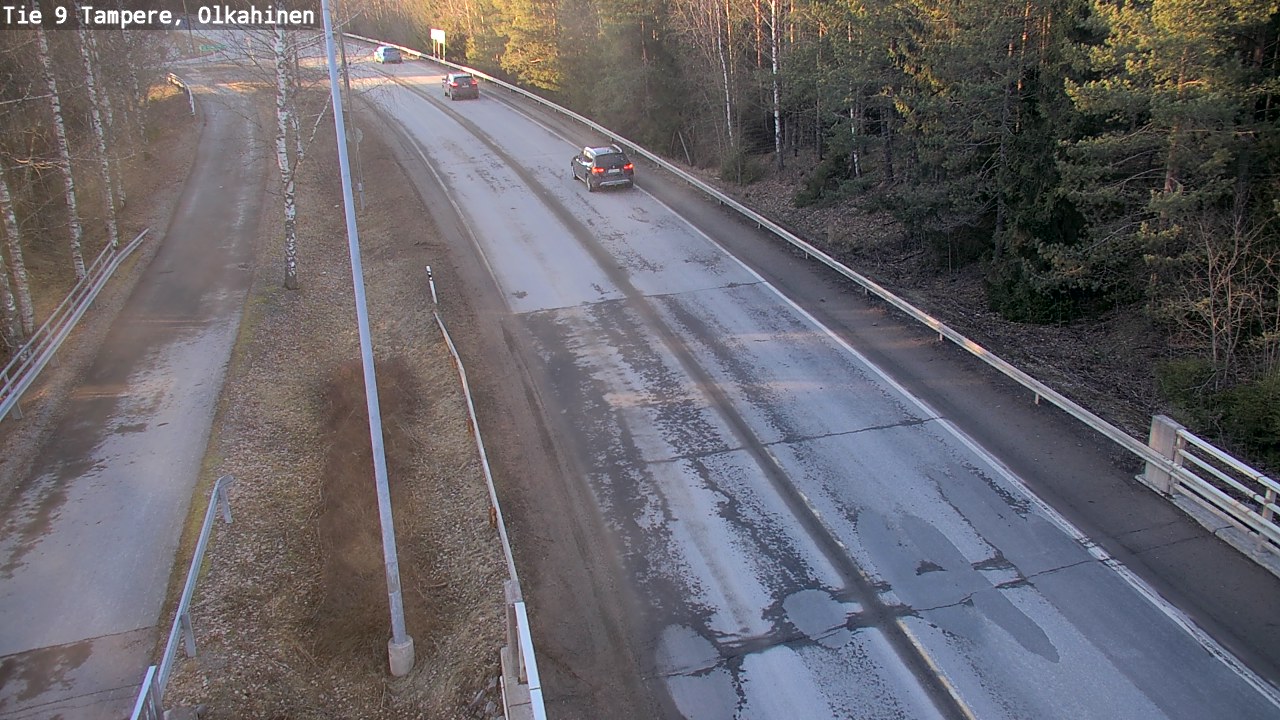 Weather Camera Image Road 9 Tampere, Olkahinen, Tampere, Pirkanmaa