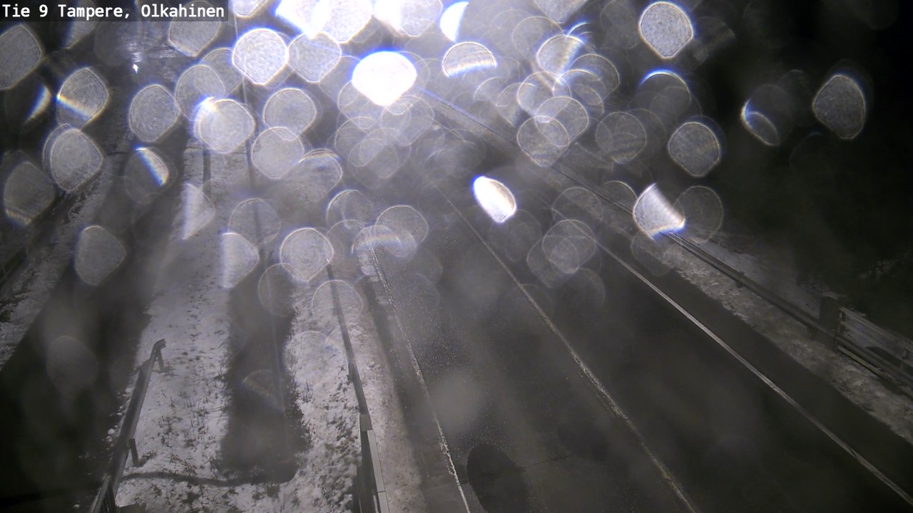 Weather Camera Image Väg 9 Tammerfors, Olkahinen, Tampere, Pirkanmaa