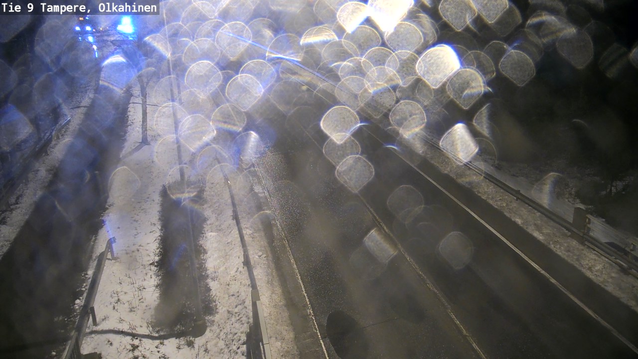 Weather Camera Image Väg 9 Tammerfors, Olkahinen, Tampere, Pirkanmaa