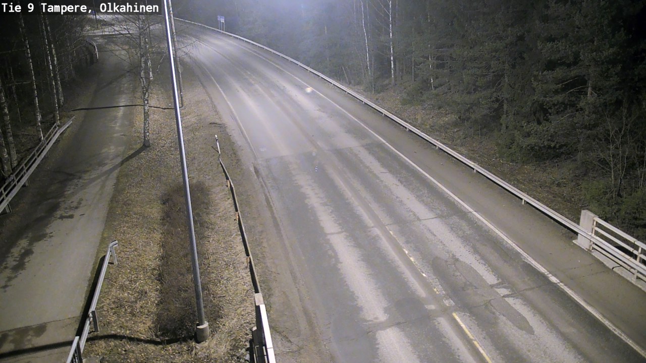 Weather Camera Image Road 9 Tampere, Olkahinen, Tampere, Pirkanmaa