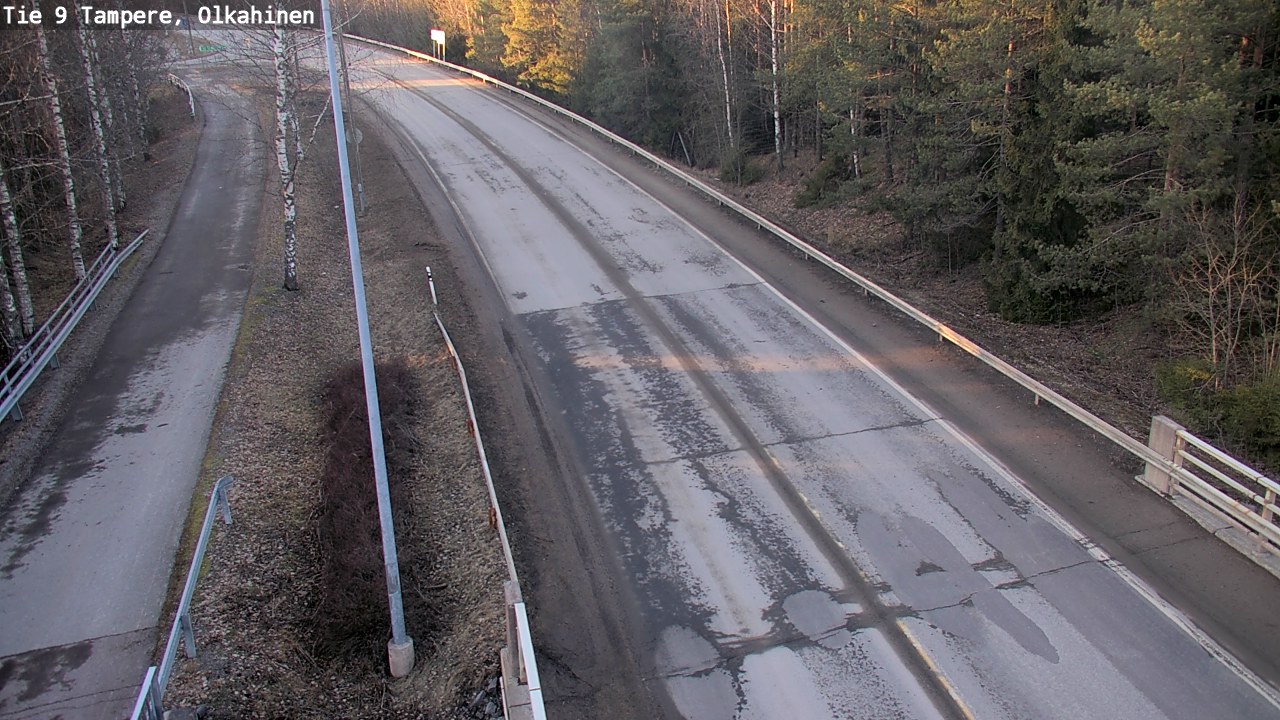 Weather Camera Image Road 9 Tampere, Olkahinen, Tampere, Pirkanmaa