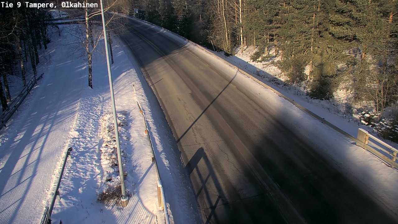 Weather Camera Image Road 9 Tampere, Olkahinen, Tampere, Pirkanmaa