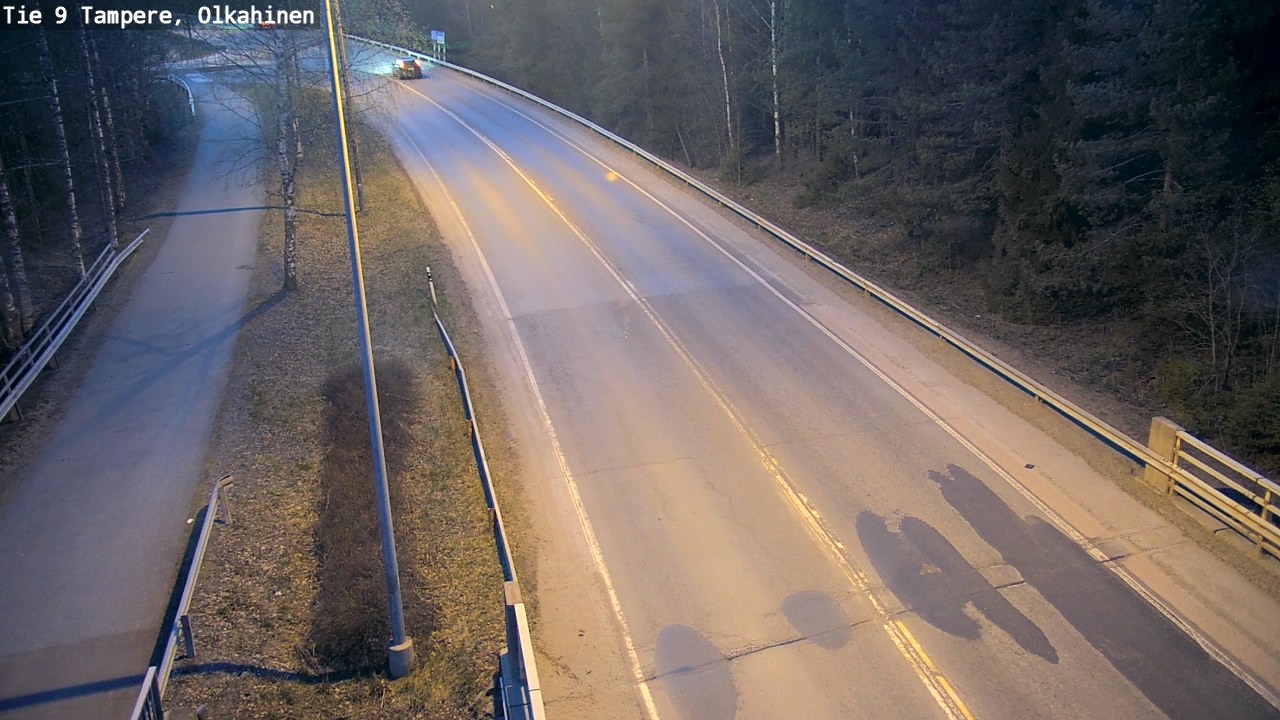 Weather Camera Image Väg 9 Tammerfors, Olkahinen, Tampere, Pirkanmaa