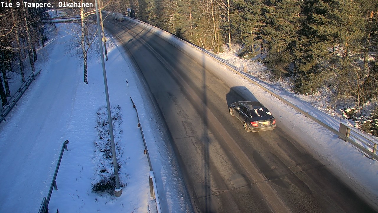 Weather Camera Image Road 9 Tampere, Olkahinen, Tampere, Pirkanmaa