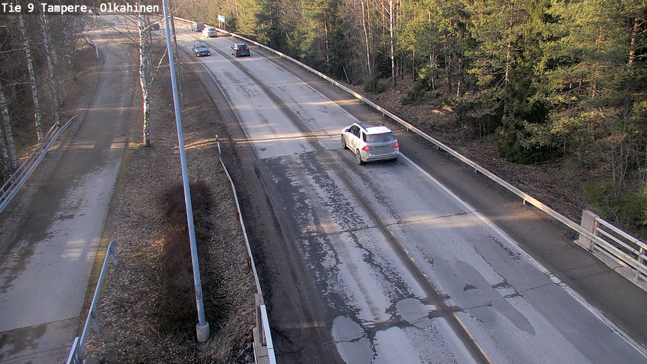 Weather Camera Image Road 9 Tampere, Olkahinen, Tampere, Pirkanmaa