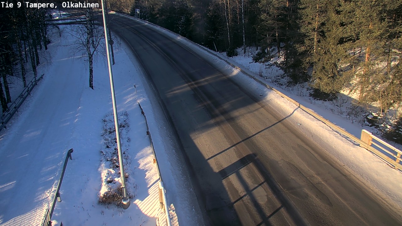 Weather Camera Image Road 9 Tampere, Olkahinen, Tampere, Pirkanmaa