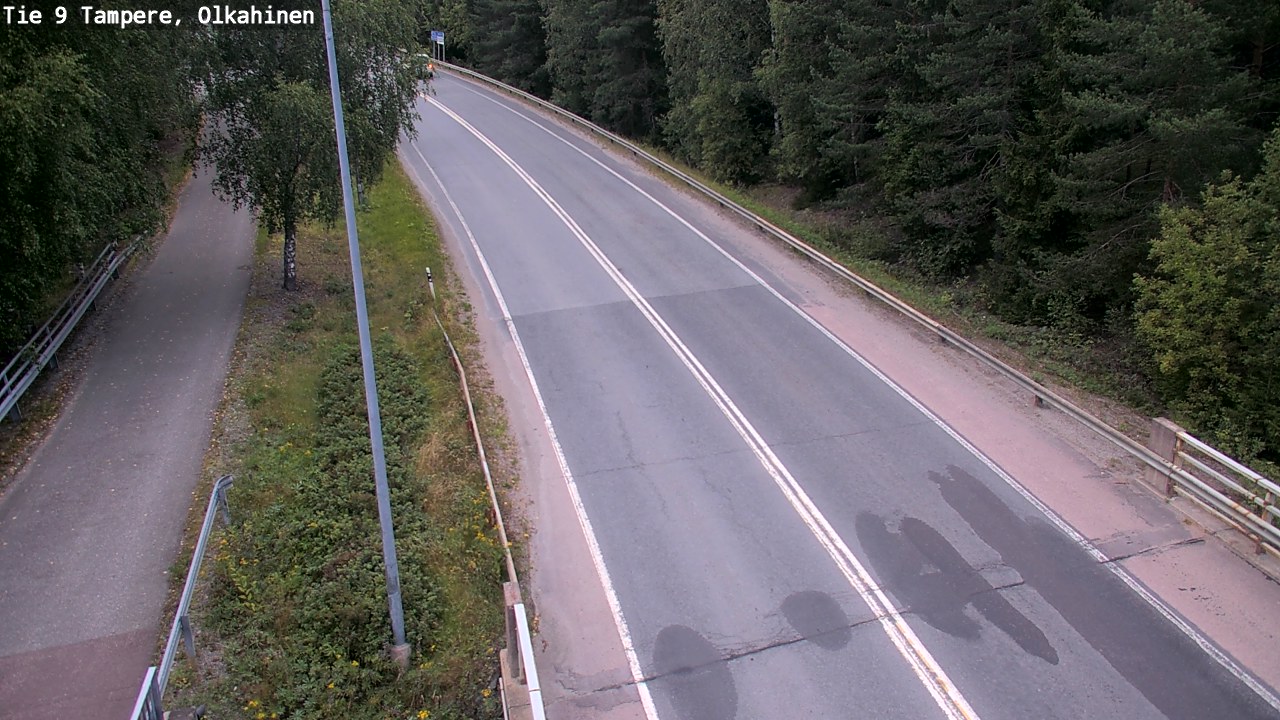 Weather Camera Image Road 9 Tampere, Olkahinen, Tampere, Pirkanmaa