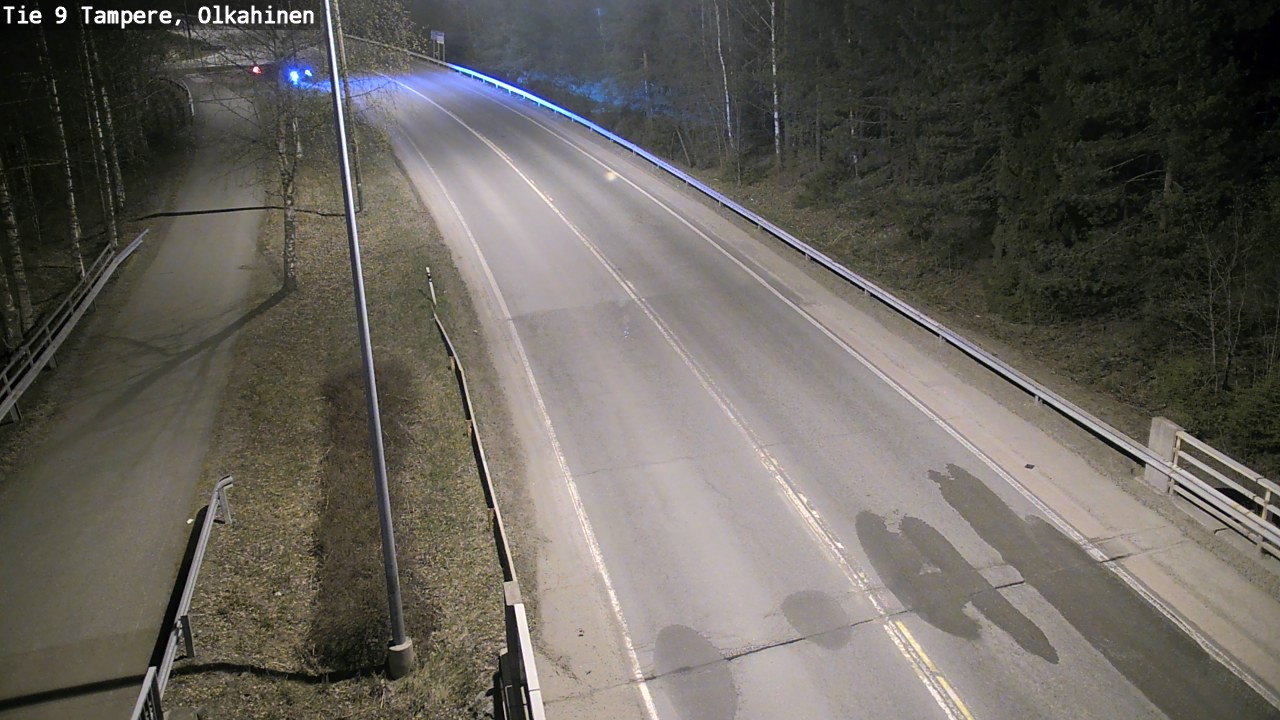 Weather Camera Image Väg 9 Tammerfors, Olkahinen, Tampere, Pirkanmaa