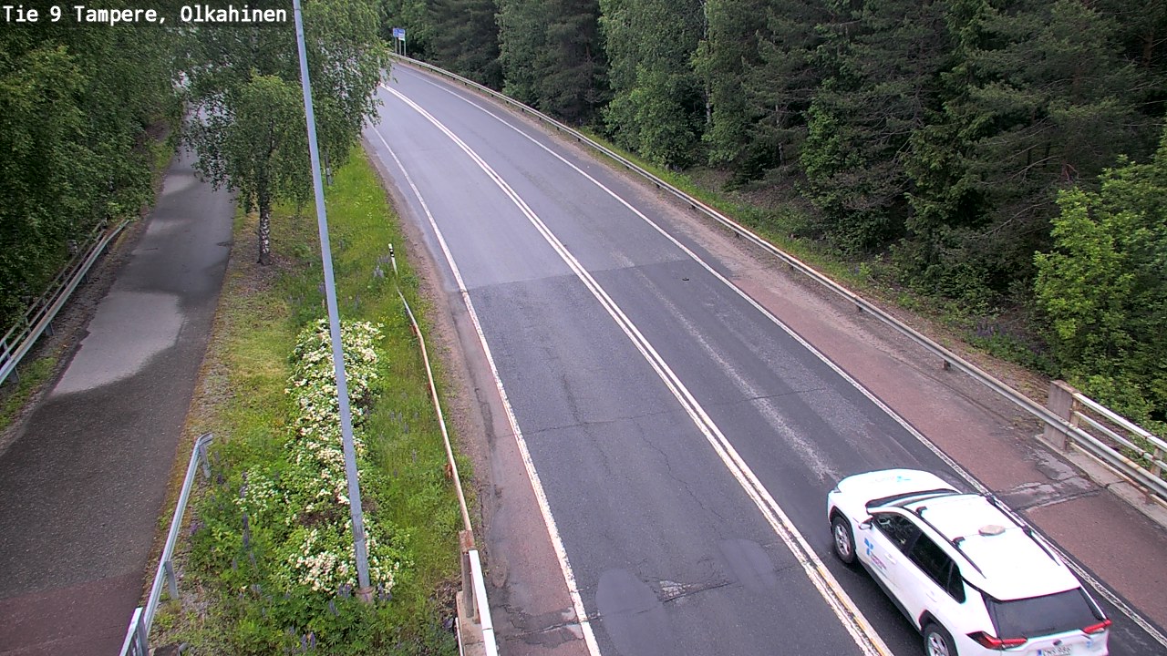 Weather Camera Image Väg 9 Tammerfors, Olkahinen, Tampere, Pirkanmaa