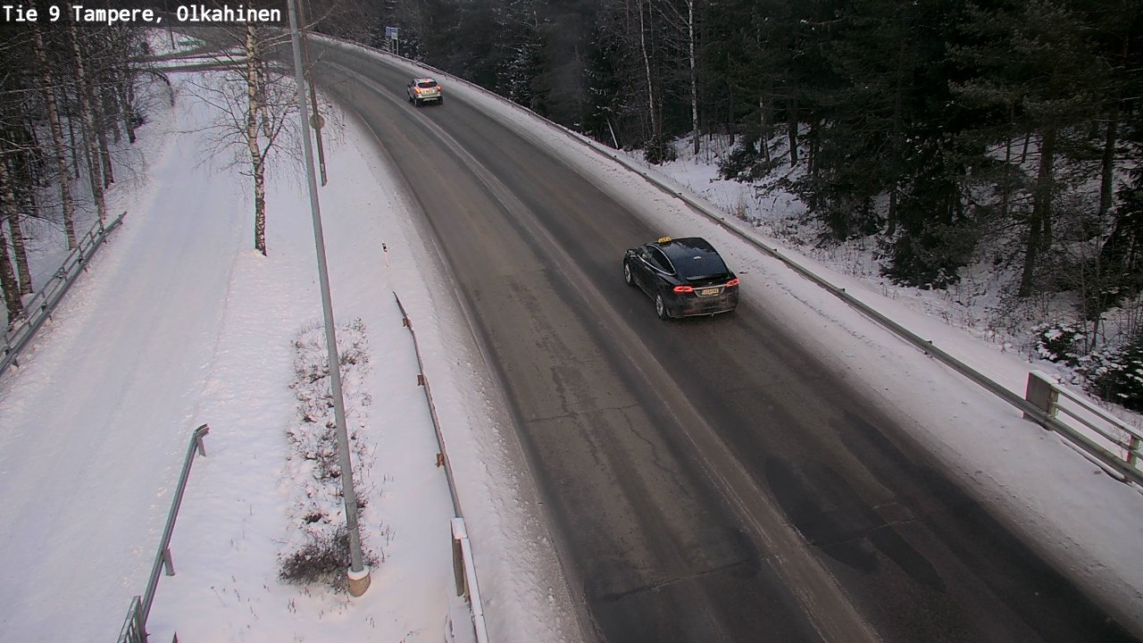Weather Camera Image Road 9 Tampere, Olkahinen, Tampere, Pirkanmaa