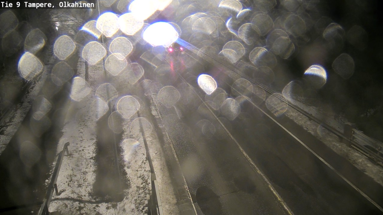 Weather Camera Image Väg 9 Tammerfors, Olkahinen, Tampere, Pirkanmaa