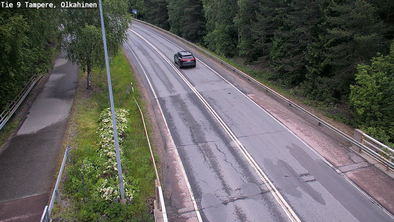 Weather Camera Image Väg 9 Tammerfors, Olkahinen, Tampere, Pirkanmaa