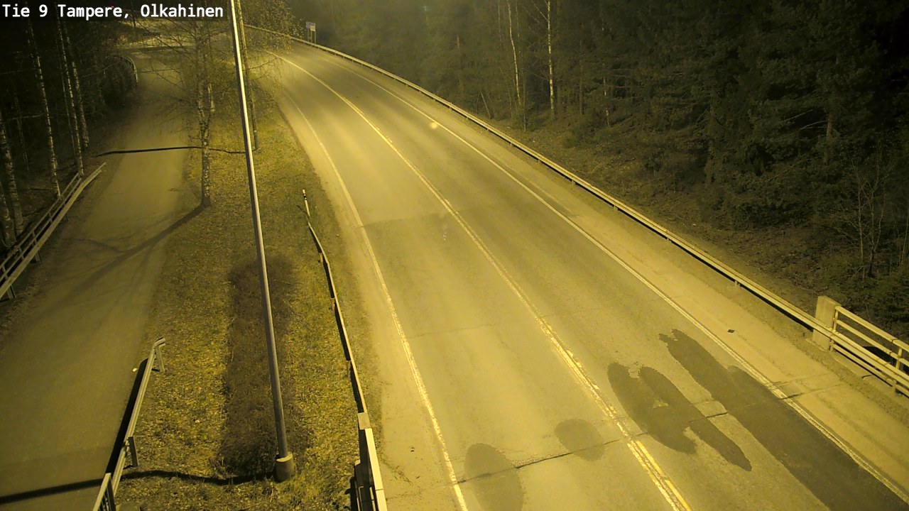 Weather Camera Image Väg 9 Tammerfors, Olkahinen, Tampere, Pirkanmaa