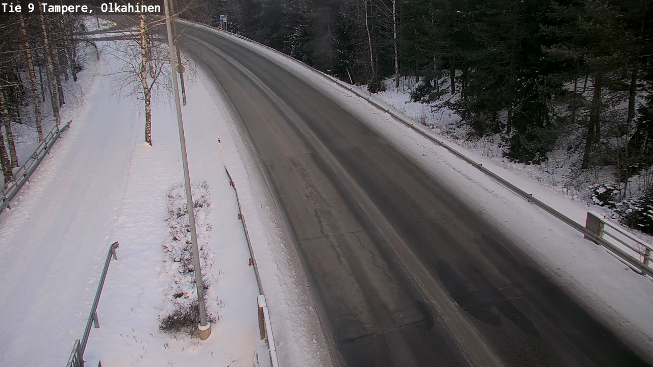 Weather Camera Image Road 9 Tampere, Olkahinen, Tampere, Pirkanmaa