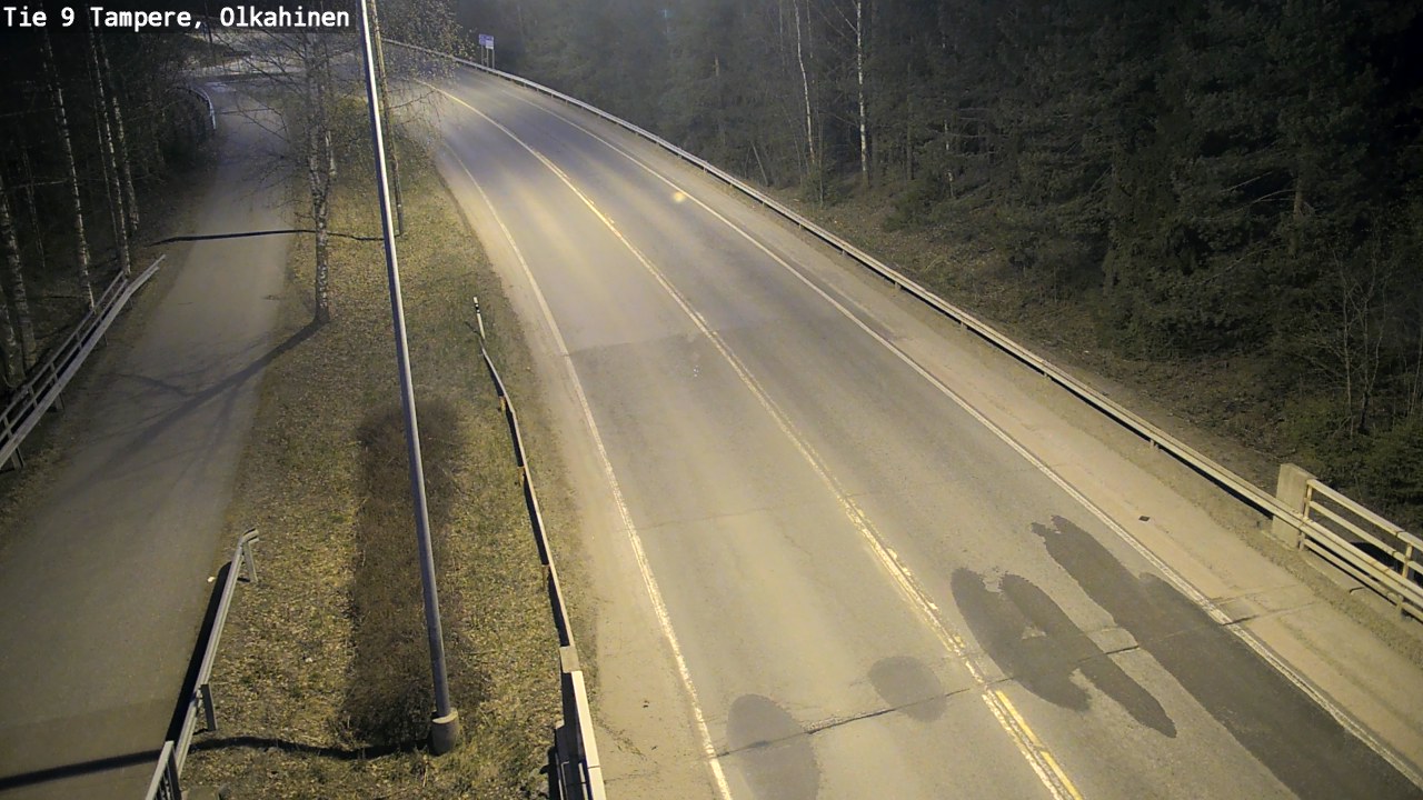 Weather Camera Image Väg 9 Tammerfors, Olkahinen, Tampere, Pirkanmaa