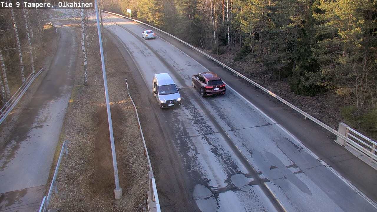 Weather Camera Image Road 9 Tampere, Olkahinen, Tampere, Pirkanmaa