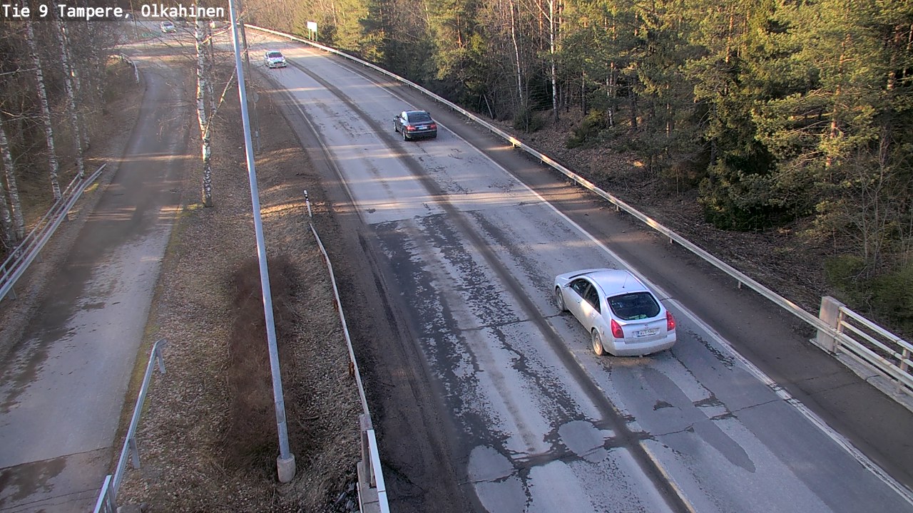 Weather Camera Image Road 9 Tampere, Olkahinen, Tampere, Pirkanmaa