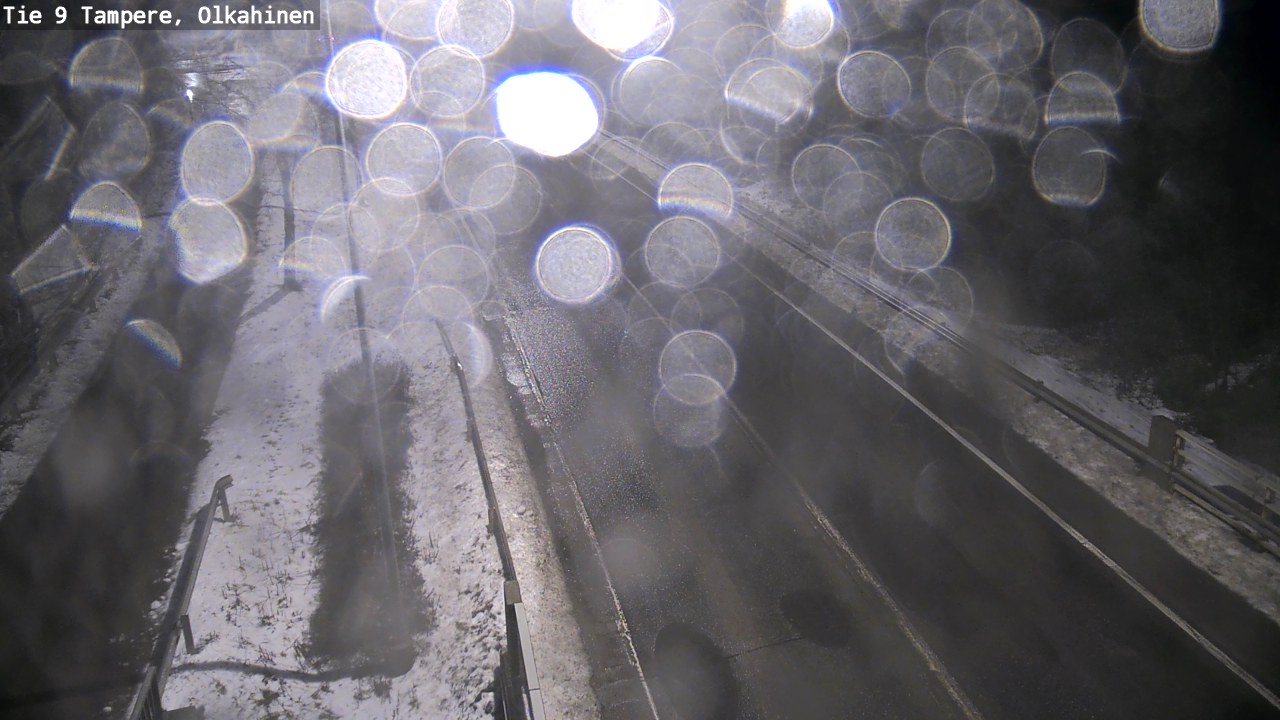 Weather Camera Image Väg 9 Tammerfors, Olkahinen, Tampere, Pirkanmaa