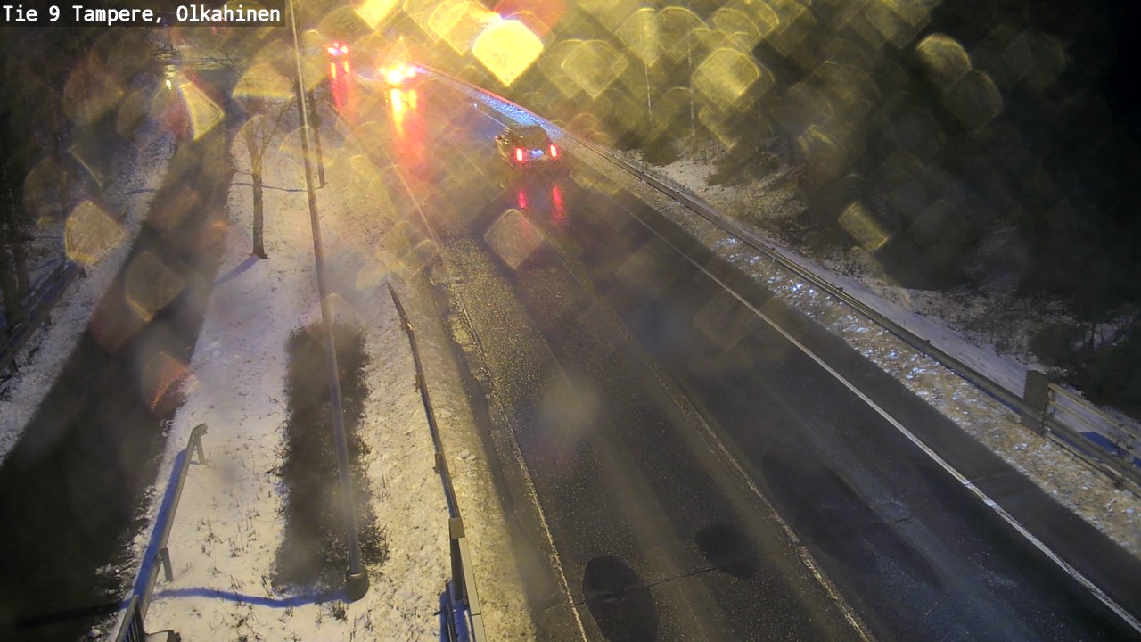 Weather Camera Image Väg 9 Tammerfors, Olkahinen, Tampere, Pirkanmaa