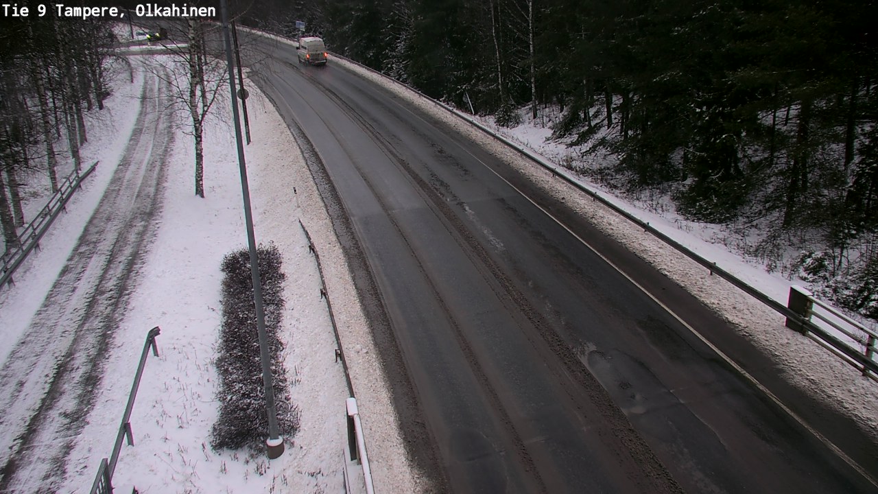 Weather Camera Image Väg 9 Tammerfors, Olkahinen, Tampere, Pirkanmaa