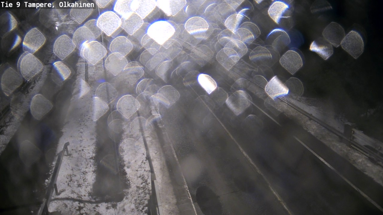 Weather Camera Image Väg 9 Tammerfors, Olkahinen, Tampere, Pirkanmaa