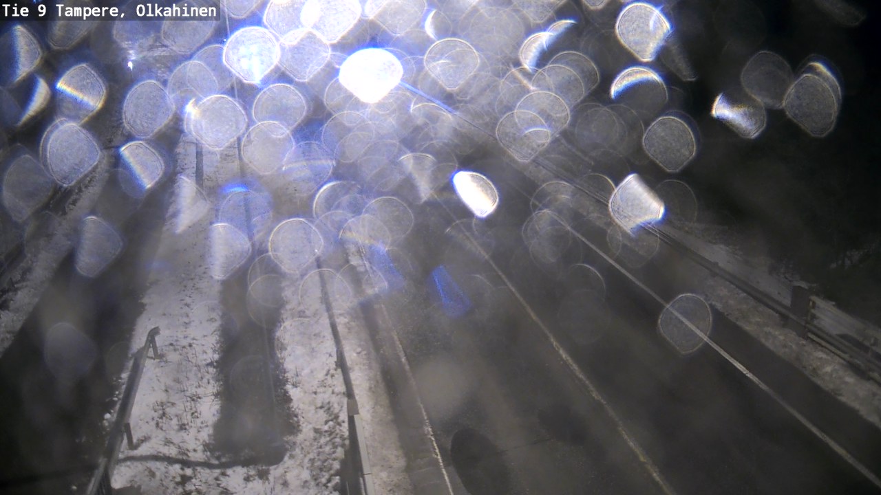 Weather Camera Image Väg 9 Tammerfors, Olkahinen, Tampere, Pirkanmaa