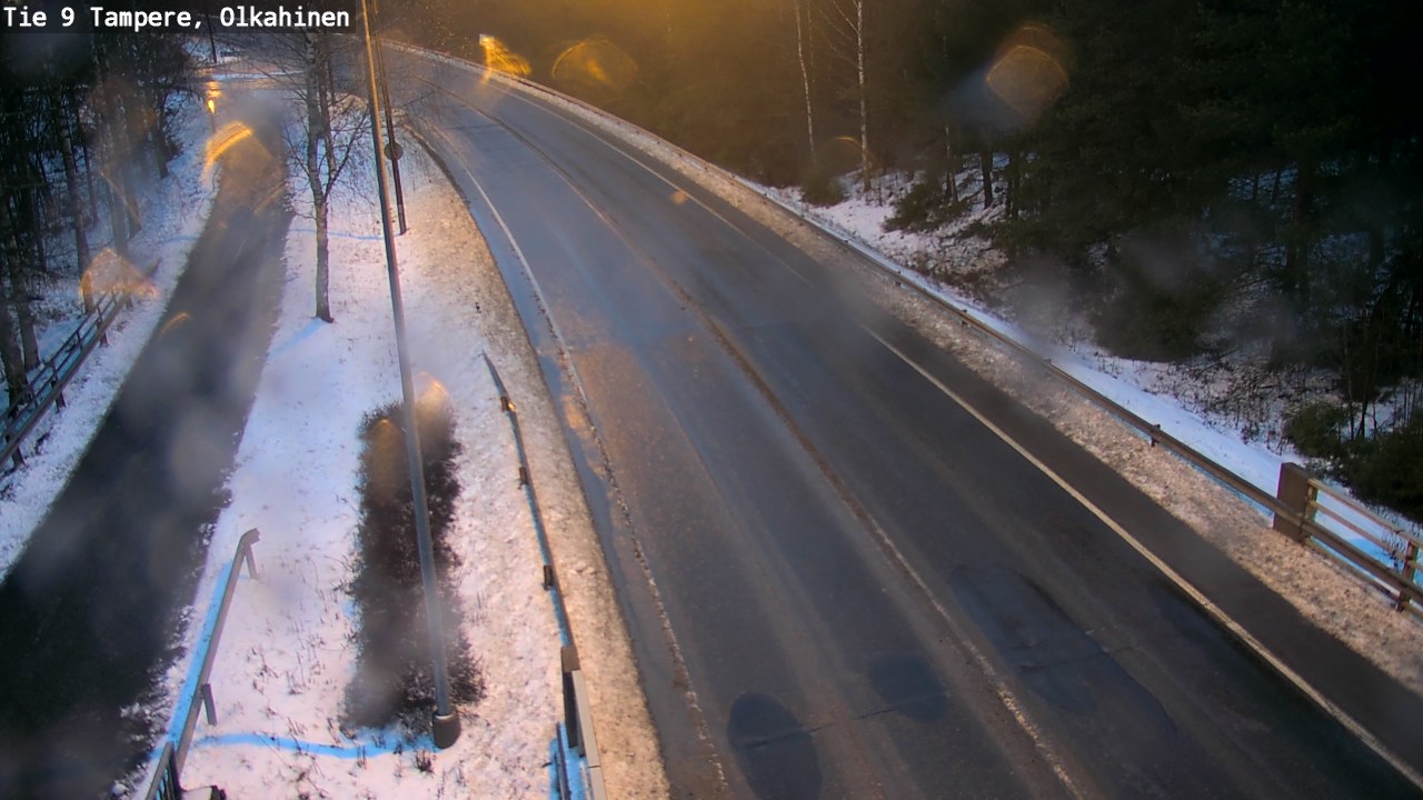 Weather Camera Image Väg 9 Tammerfors, Olkahinen, Tampere, Pirkanmaa