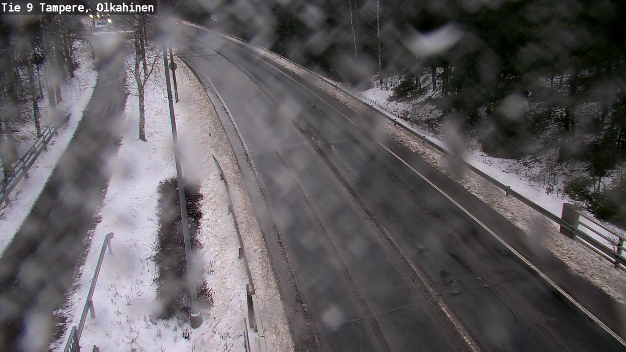 Weather Camera Image Väg 9 Tammerfors, Olkahinen, Tampere, Pirkanmaa