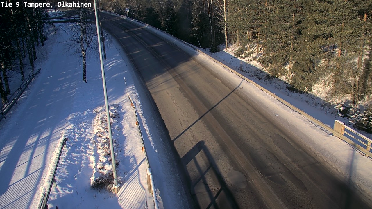 Weather Camera Image Road 9 Tampere, Olkahinen, Tampere, Pirkanmaa