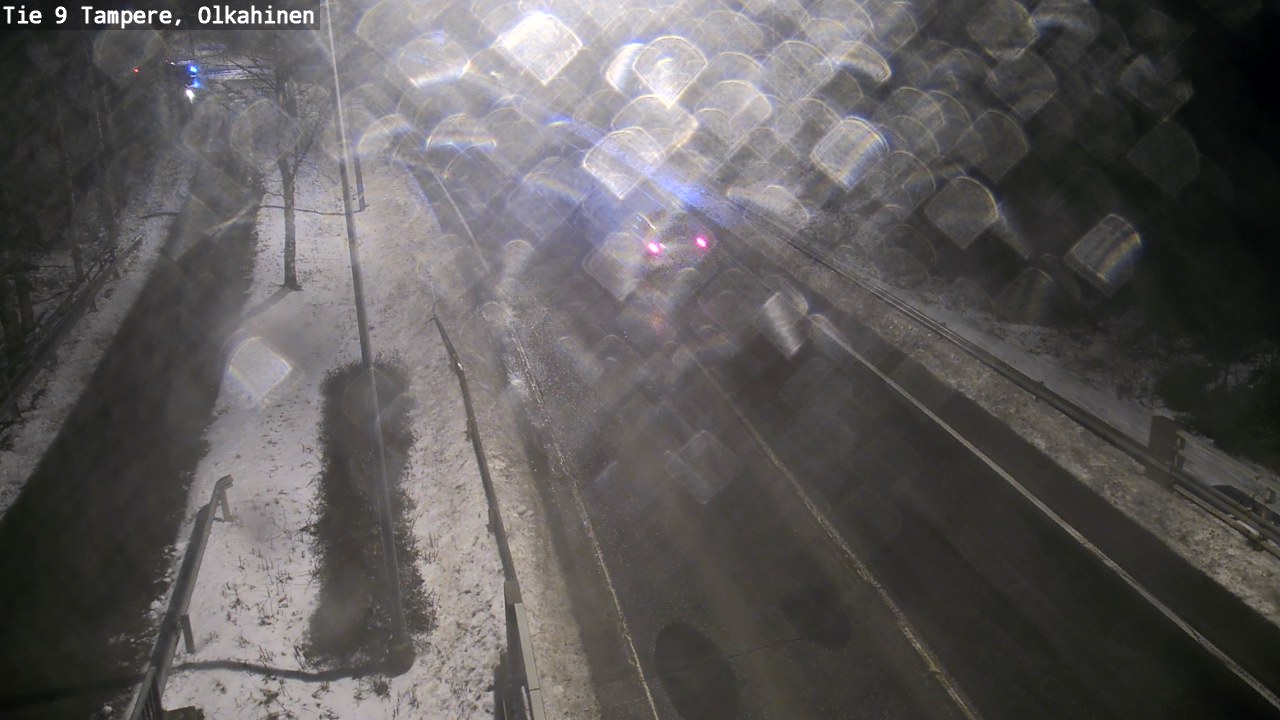 Weather Camera Image Väg 9 Tammerfors, Olkahinen, Tampere, Pirkanmaa