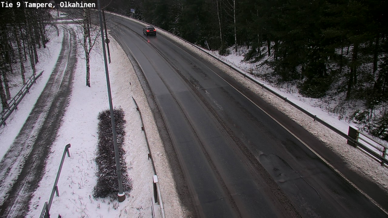 Weather Camera Image Väg 9 Tammerfors, Olkahinen, Tampere, Pirkanmaa