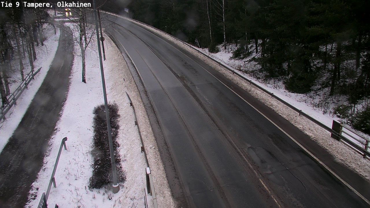 Weather Camera Image Väg 9 Tammerfors, Olkahinen, Tampere, Pirkanmaa