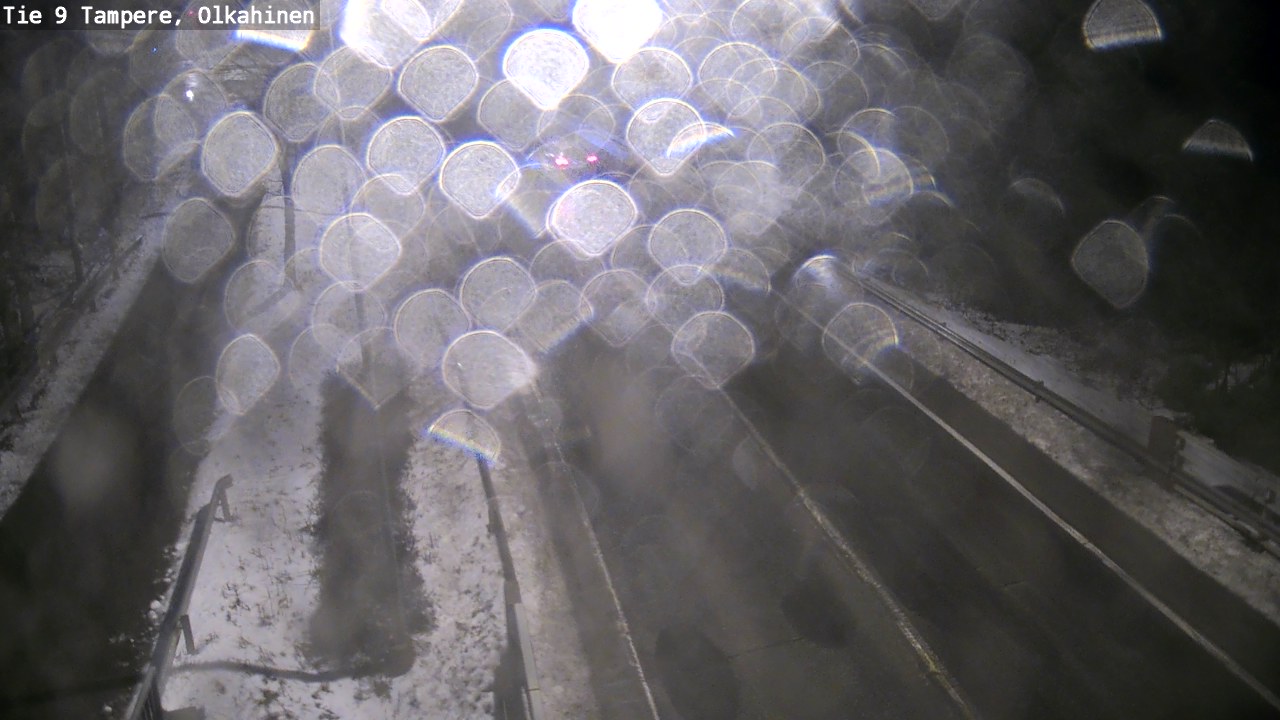 Weather Camera Image Väg 9 Tammerfors, Olkahinen, Tampere, Pirkanmaa