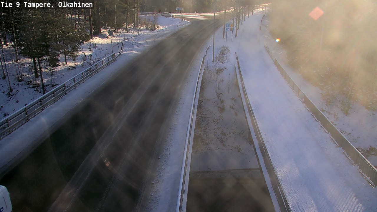 Weather Camera Image Road 9 Tampere, Olkahinen, Tampere, Pirkanmaa