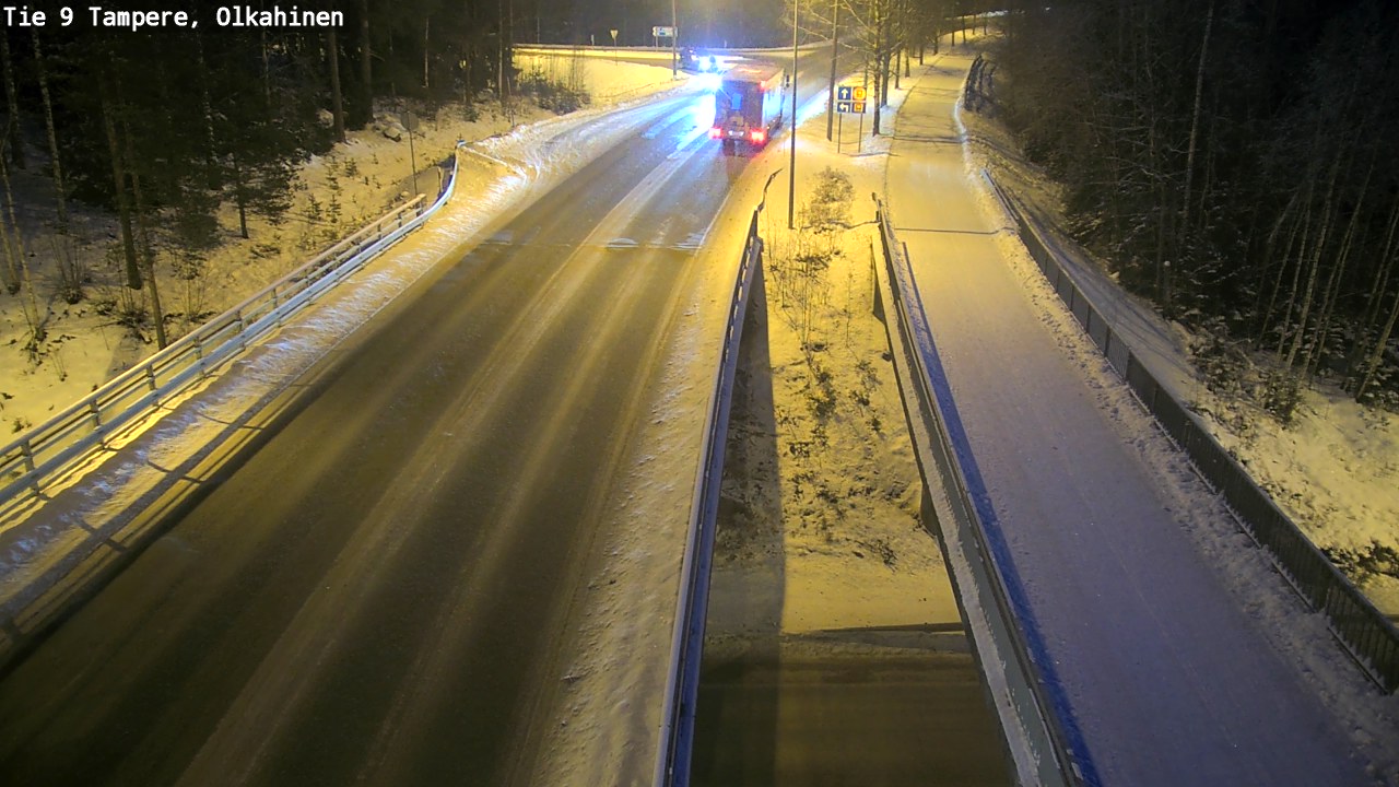 Weather Camera Image Road 9 Tampere, Olkahinen, Tampere, Pirkanmaa