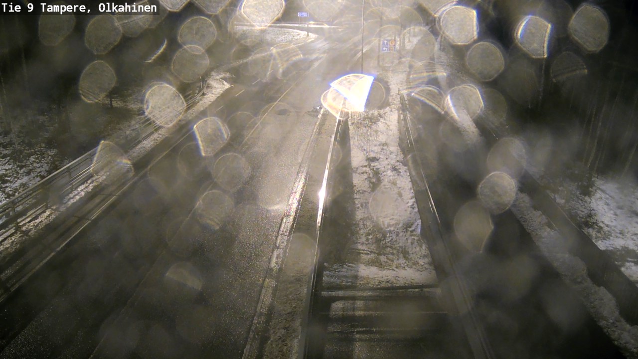 Weather Camera Image Road 9 Tampere, Olkahinen, Tampere, Pirkanmaa