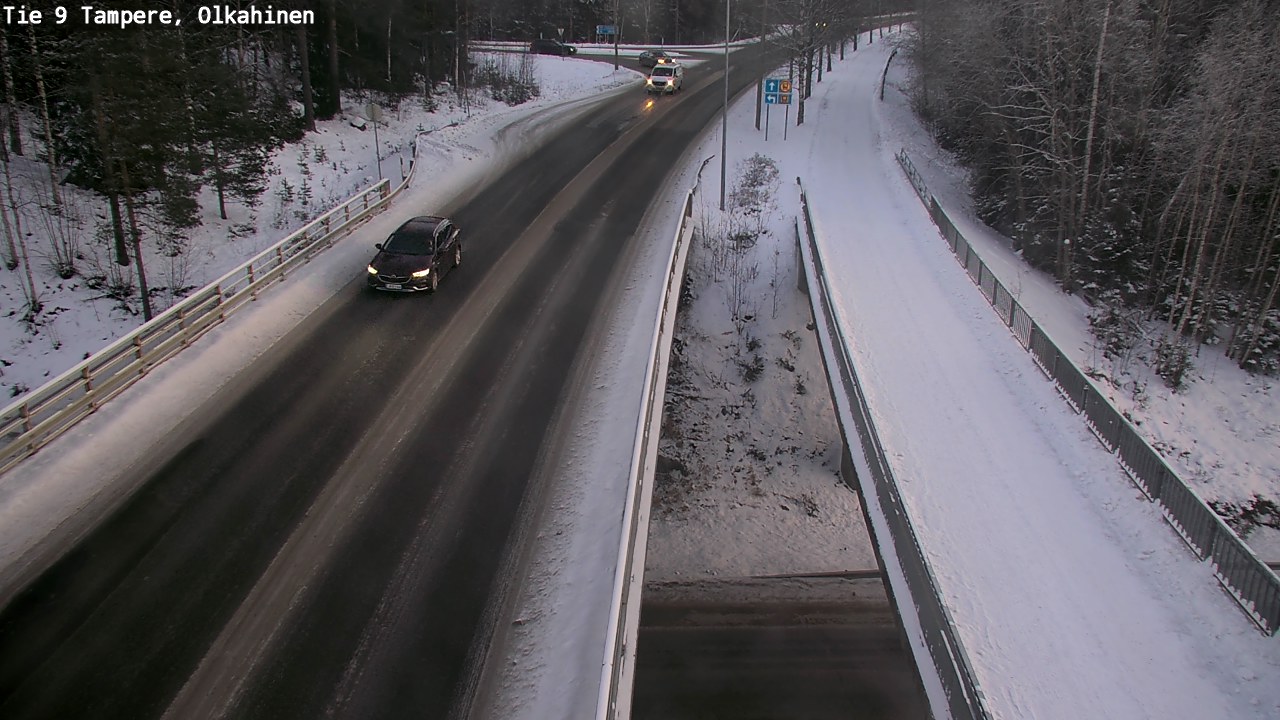 Weather Camera Image Road 9 Tampere, Olkahinen, Tampere, Pirkanmaa