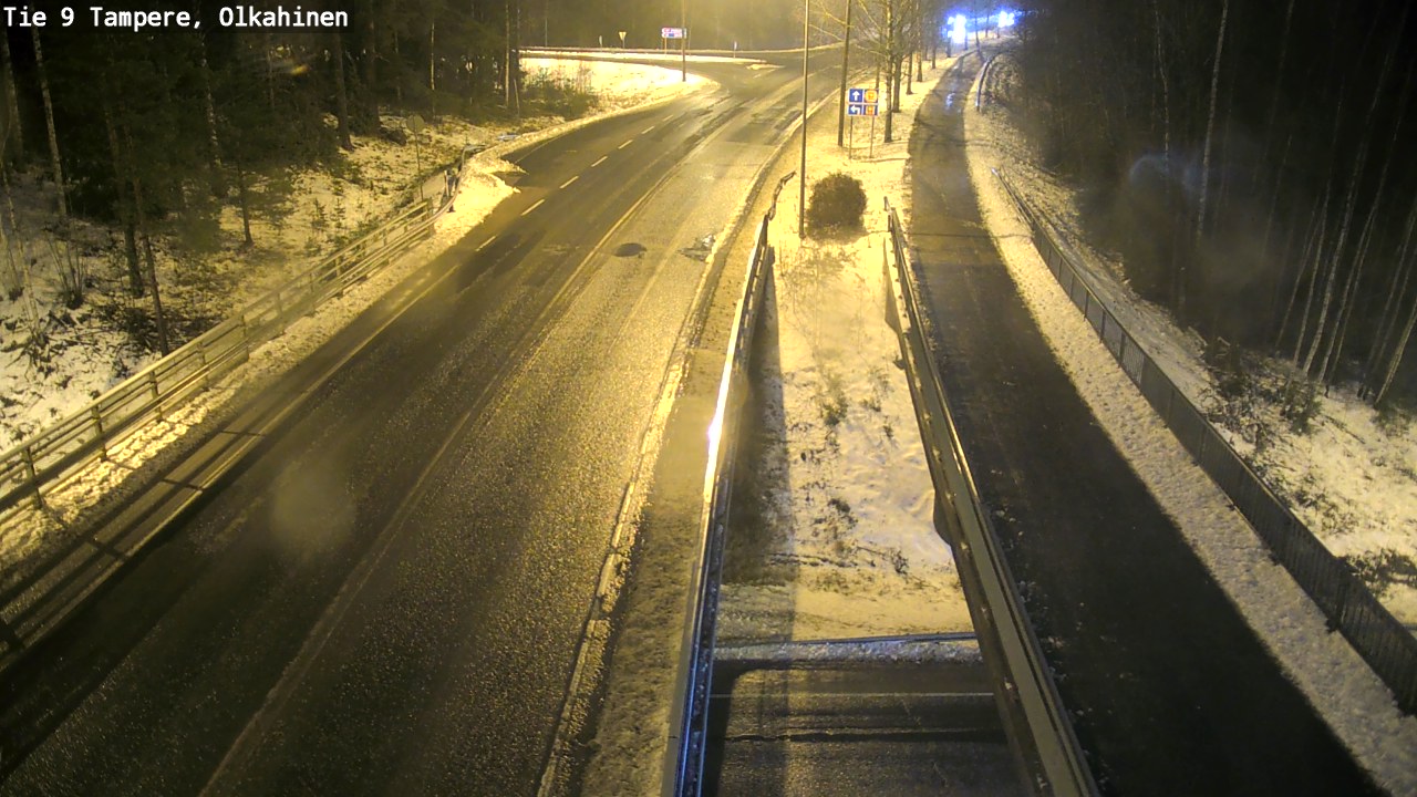 Weather Camera Image Road 9 Tampere, Olkahinen, Tampere, Pirkanmaa