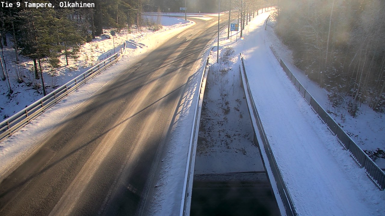Weather Camera Image Road 9 Tampere, Olkahinen, Tampere, Pirkanmaa