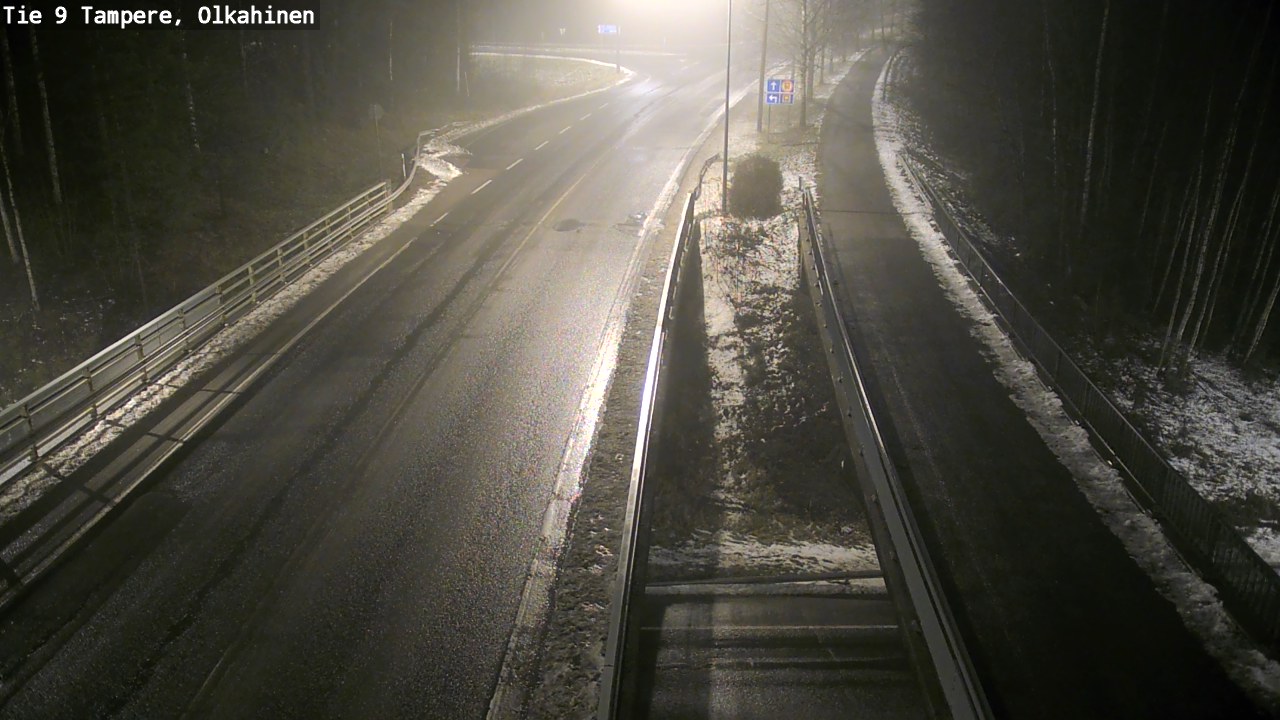 Weather Camera Image Road 9 Tampere, Olkahinen, Tampere, Pirkanmaa