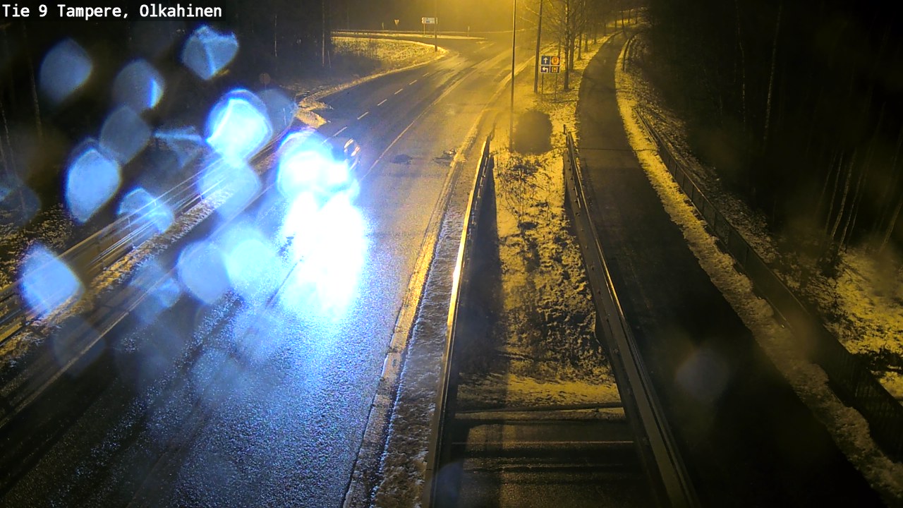Weather Camera Image Väg 9 Tammerfors, Olkahinen, Tampere, Pirkanmaa